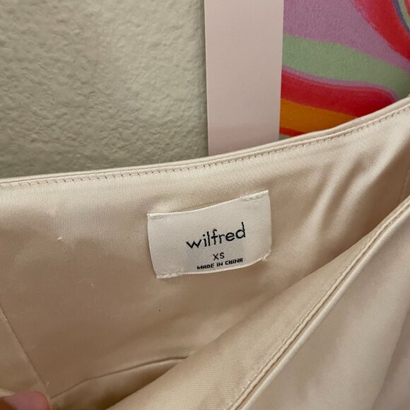 Aritzia Wilfred shine bustier light birch size XS - Picture 5 of 6